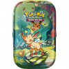 Pokémon TCG Scarlet & Violet Prismatic Evolutions Mini Tin - Leafeon V BALENÍ 2 X BOOSTER (BALÍČEK)
