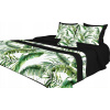 Prikrývka na posteľ - Polyester stredné čalúnenie 220 x 200 cm čierny (Pedicular Bedspread 200x220 pre exotickú posteľ)