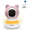 EVOLVEO Baby Monitor LUX- Chytrá 360° videochůvička s nočním viděním, detekcí pláče a pohybu, růžová CAM-LUX-P