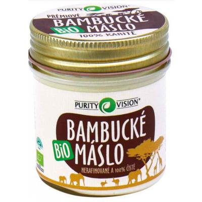 Purity Vision Bio bambucké maslo 200 ml