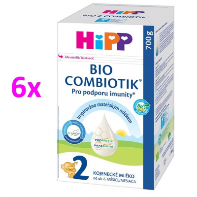 HiPP 2 BIO Combiotik 6x700 g