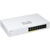 Cisco CBS110-16PP-EU 16-port GE Unmanaged Switch, 8x PoE