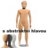 Figurína, manekýna detská FLEXIBLE 8 rokov, abstrakt, telová, flok, bez podstavca