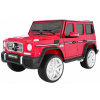 mamido Detské elektrické autíčko Mercedes G65 červené lakované
