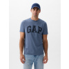 GAP Tričko s logom Everyday Soft Tmavomodrá S