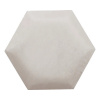 Čalúnený obkladový panel Riwiera - hexagon, ružová