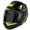 Prilba na motorku Nolan N120-1 Subway N-com Matná Čierno Žltá 23 2XL