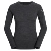 Elsa Merino W Tshirt LS Black XS