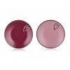 BANQUET Tanier dezertný HEART 19 cm, mix farieb