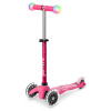 Kolobežka Mini Mini Micro Deluxe Magic LED Pink uni
