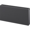 Mexen CC33 panelový radiátor 600 x 400 mm, dolné stredné pripojenie, 934 W, antracit - W6C33-060-040-66