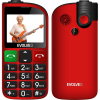 EVOLVEO EasyPhone FL, mobilní telefon pro seniory s nabíjecím stojánkem, červená EP-801-FLR