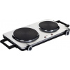 Clatronic Elektrická varná doska Clatronic DKP 3668 E čierna oceľ 1500 W 2500 W
