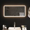 Zrkadlo - Kúpeľňové zrkadlo s LED 80 x 40 cm (Zrkadlo - Kúpeľňové zrkadlo s LED 80 x 40 cm)