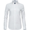TeeJays Košile Oxford Perfect TJ 4001, dlouhý rukáv, dámská COT18400100103-white L Bílá