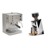 Lelit Elizabeth PL92T + Eureka Mignon Zero 65 Speedy, CR chrome