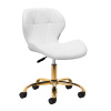 activeshop Kozmetická stolička QS-06G biela