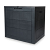 Autronic, Záhradný úložný box, 56cm, plast, sivý, AZB-G2035 GREY