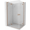 MEXEN MIST-H L DUO SPRCHOVÝ KÚT 120X90 CM TRANSPARENTNÝ MEDENÁ BRÚSENÁ