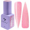 DNKa Color 0094 12 ml hybridný lak s ružovými trblietkami