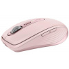 LOGITECH MX Anywhere 3S bezdrôtová myš (910-006931) WiFi (USB prijímač) / Bluetooth / Laserová - Darkfield (8000 dpi) / Skrolovacie koliesko / Ružová / / Li-Po 500 mAh