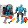 LEAN TOYS Robot na demontáž – tyrkysová
