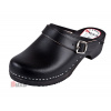 Klasické dámske dreváky PP1 čierne aj čierne drevo - 37 [24,4 cm]