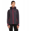Kilpi RAVIA-W Dámska softshell bunda UL0124KI Tmavosivá 38