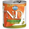 N&D PUMPKIN Dog konz. Duck & Pumpkin 285 g