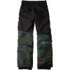 O'Neill ANVIL COLORBLOCK PANTS kaki,čierna Chlapčenské snowboardové/lyžiarske nohavice 128
