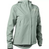 FOX dámska cyklistická bunda Ranger 2.5L Water Jacket Eucalyptus - S