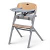 KINDERKRAFT SELECT Stolička jedálenská LIVY Oak, Premium 79x50x21 sivá