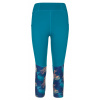 Dámske 3/4 fitness legíny Kilpi Solas-W Turquoise XS