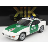 Kk-scale Porsche 924 Autobahn Polizei Dusseldorf Police Coupe 1985 v mierke 1:18 zelená biela