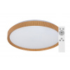 Rabalux Stropné LED svietidlo Sherwood s dekorom dreva 490mm 50W CCT s DO 3500