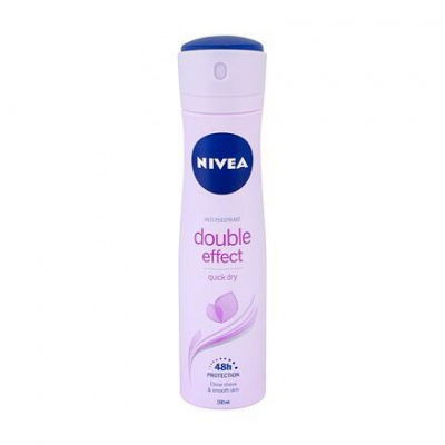 Nivea Double Effect 48h deodorant ve spreji antiperspirant 150 ml pro ženy