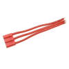 GForce Konektor zlacený 3.5mm 3-pin samice s kabelem 14AWG 10cm