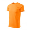 Tričko Basic 129 - 4XL, A2 - mandarínková oranžová