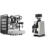 Rocket Espresso Appartamento, black/white + Eureka Mignon Zero 65 All Purpose, CR white