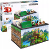 Puzzle 216 dielikov 3D schránka Minecraft / Ravensburger