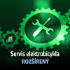 Servis elektrobicykla - rozšírený