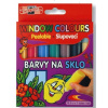 Farby na sklo KOH-I-NOOR/ 7ks 10,5ml