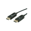 Kábel DisplayPort M/M 50m, 8K@60Hz, DP v1.4, 32.4Gbit/s, čierny, jednosmerný, aktívny, optický