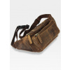 Pánska kožená bedrová taška Visconti v hnedej farbe 720