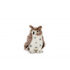 Teddies Sova/Vyr plyš 20cm 0m+