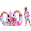 Pyžamo, župán - Onesie (kombinézy) veľkosť 128 viacnásobná (UNICORN PAJAMAS KIGURUMI Hviezda Galaxy 128-134)