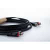 Cordial 14837 jack / cinch audio prepojovací kábel [2x cinch zástrčka - 2x cinch zástrčka] 3 m čierna PVC plášť, dvojžilové vedenie; 14837