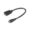 Redukce HDMI -> mini HDMI 1080p kabelová 0,25m