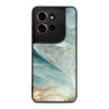 Lesklý kryt Mobiwear Glossy - Motorola Edge 50 Neo - G022G Zelenkavý a zlatavý mramor (Prémiové lesklé pouzdro, obal, kryt Mobiwear Glossy na mobil Motorola Edge 50 Neo - G022G Zelenkavý a zlatavý mra