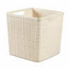 CURVER JUTE 17L Košík kocka 28 x 28 x 27 cm, béžový 01906-885